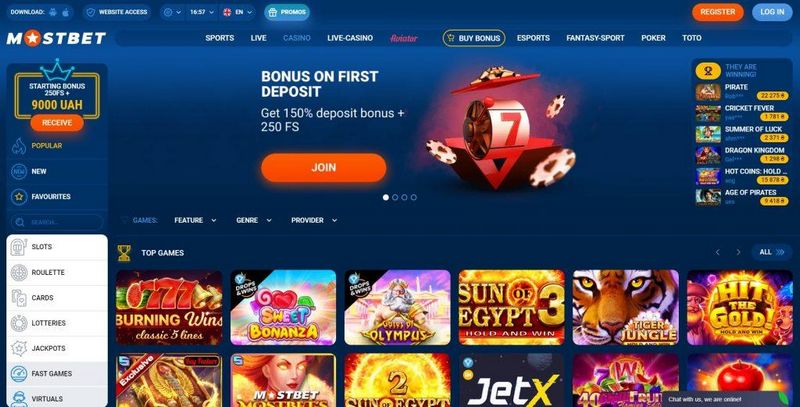 Aplikacja mobilna Mostbet